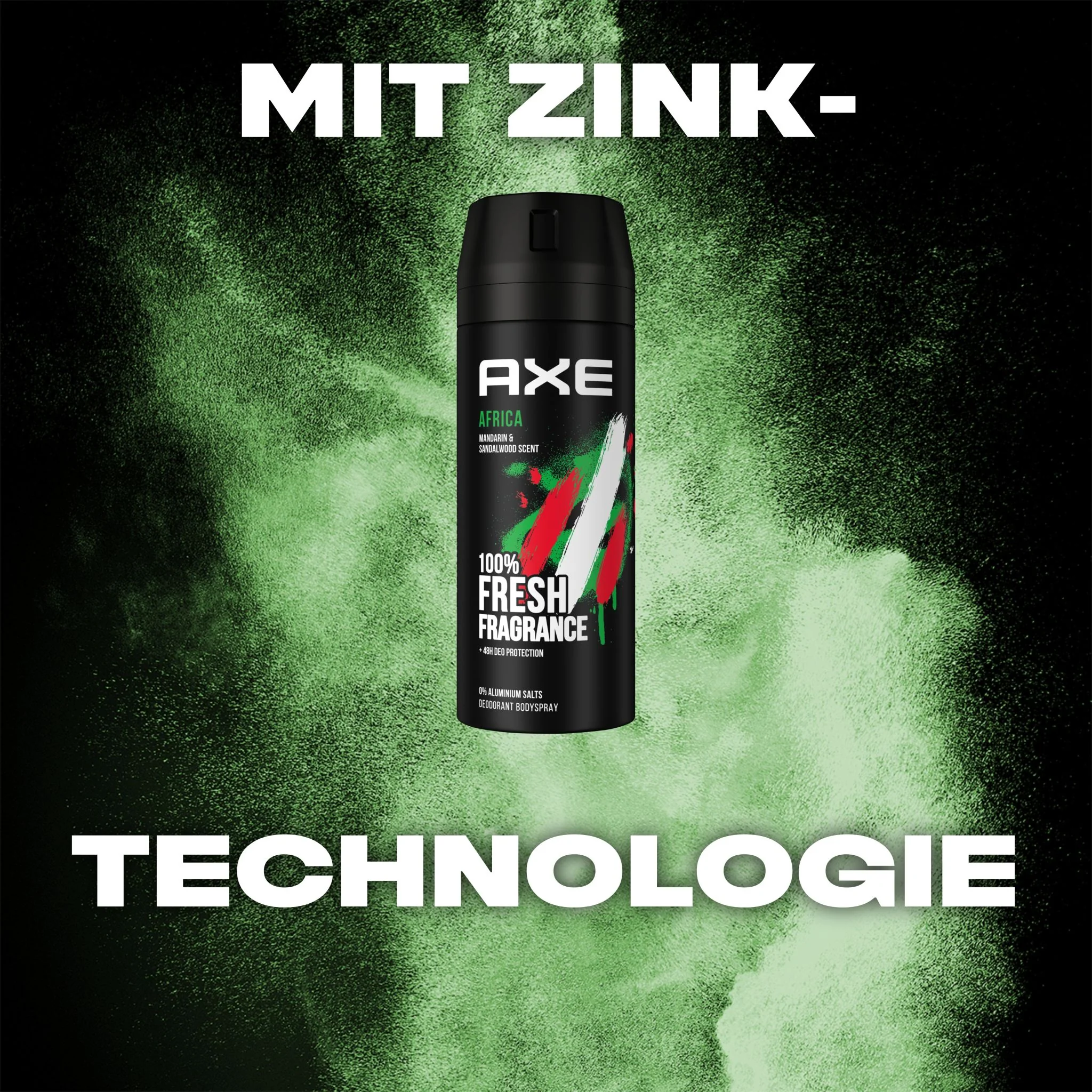 Axe Bodyspray Africa ohne Aluminiumsalze 150 ml - Image 21