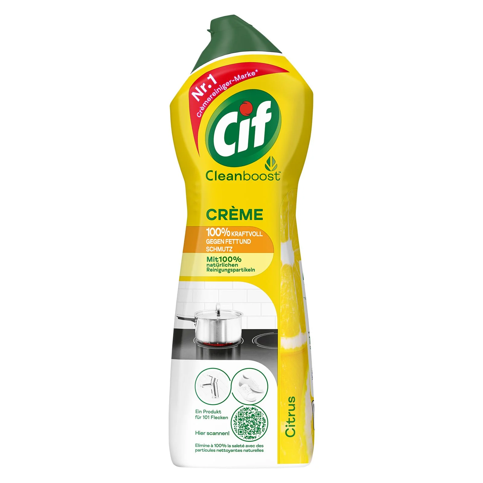 Cif Crème Citrus, Scheuermilch Citrus Reiniger - Image 8