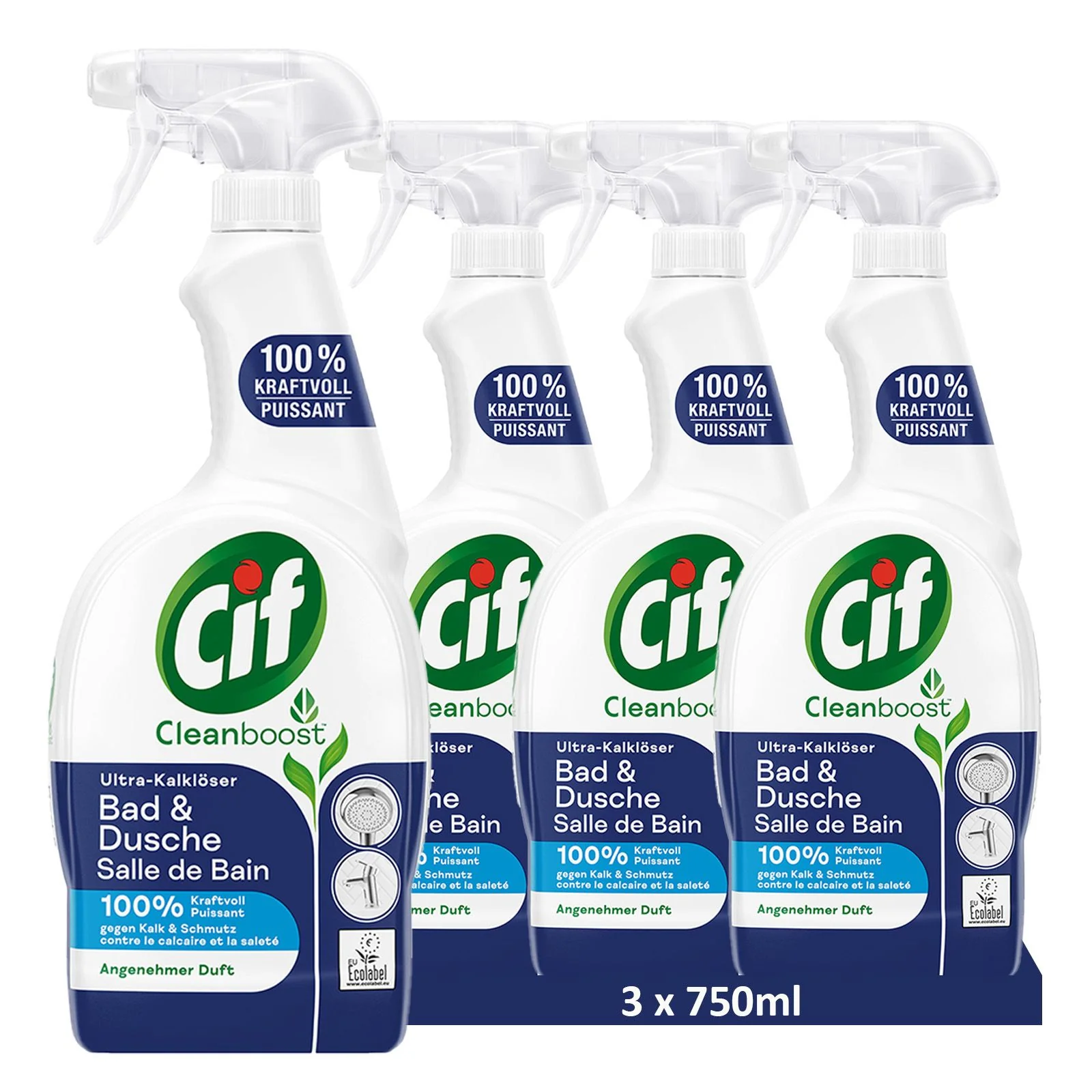 CIF Power & Shine Reiniger Spray Bad & Dusche - Image 7