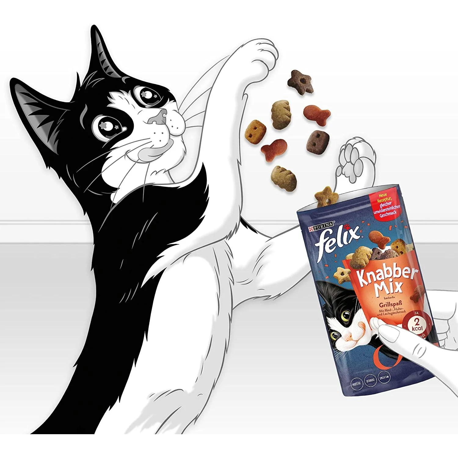 FELIX KnabberMix Grillspaß Knuspriger Katzensnack - Image 19