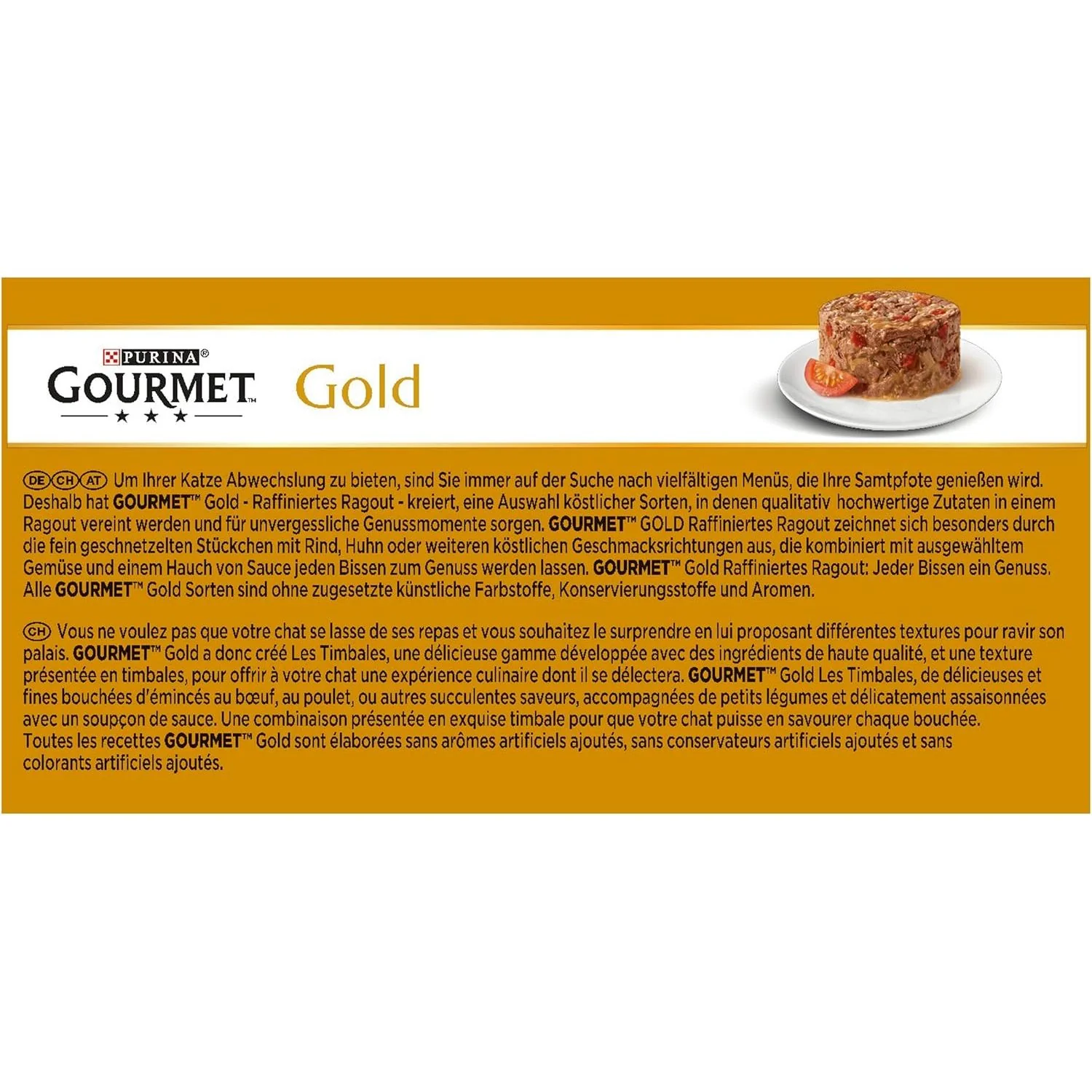 GOURMET Gold Raffiniertes Ragout Katzenfutter nass, Sorten-Mix - Image 10