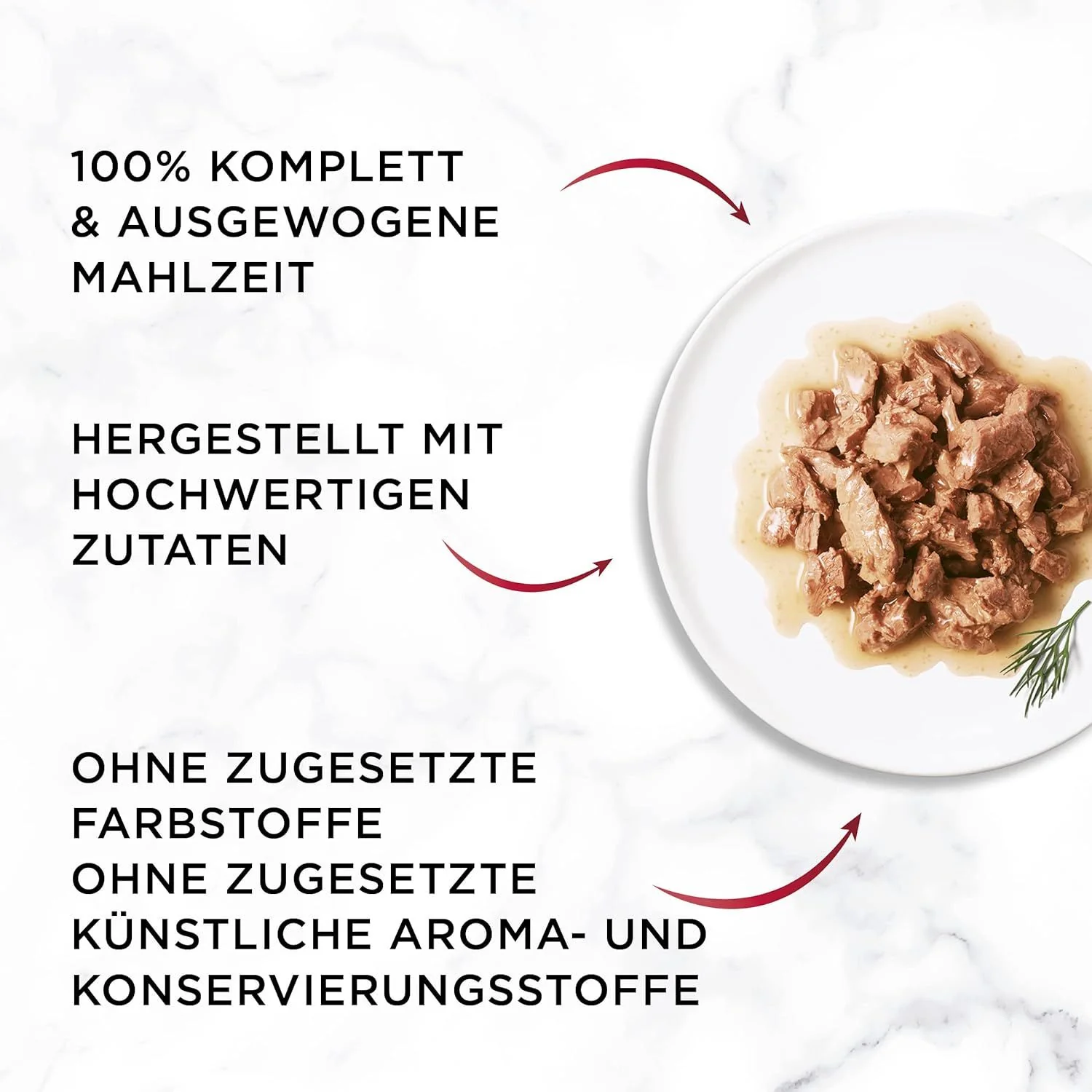 GOURMET Mon Petit Katzenfutter nass, Geflügel-Variationen 6er Pack à 50g Dose - Image 5