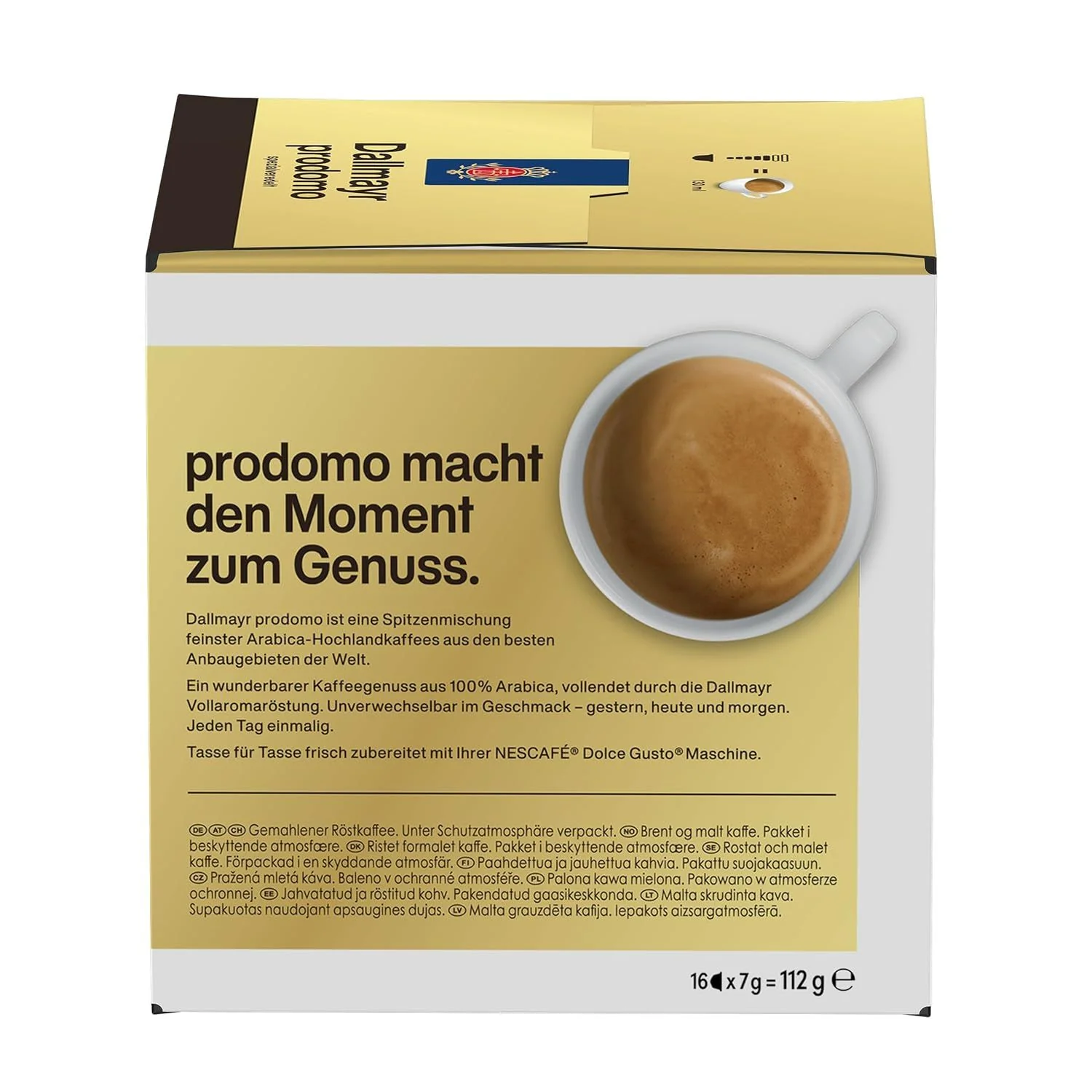 Nescafé Dolce Gusto Dallmayr Prodomo - Image 3