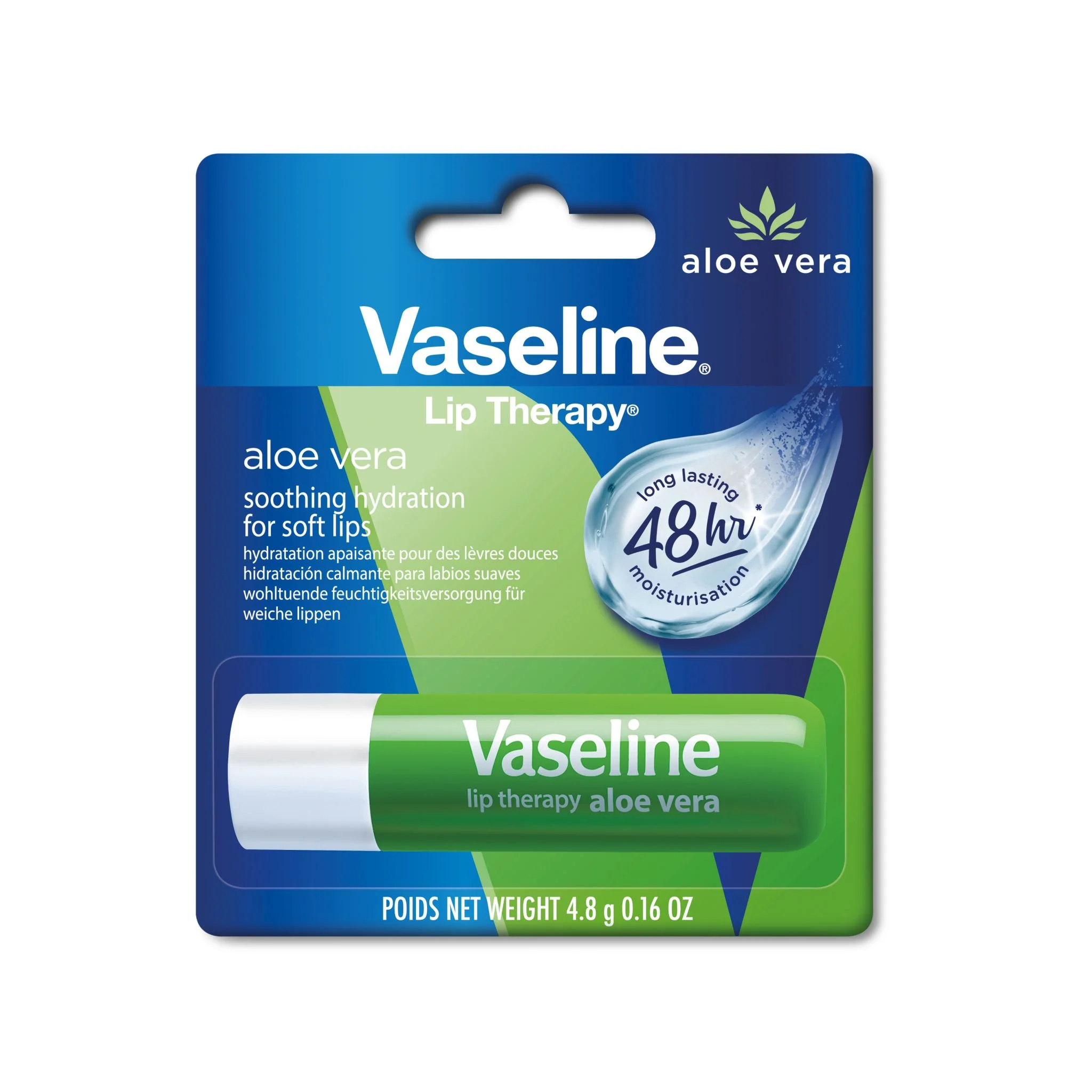 Vaseline Lip Therapy Aloe Vera | Getönter Lippenbalsam | Lippenstift mit Aloe Vera und Vitamin E - Image 15