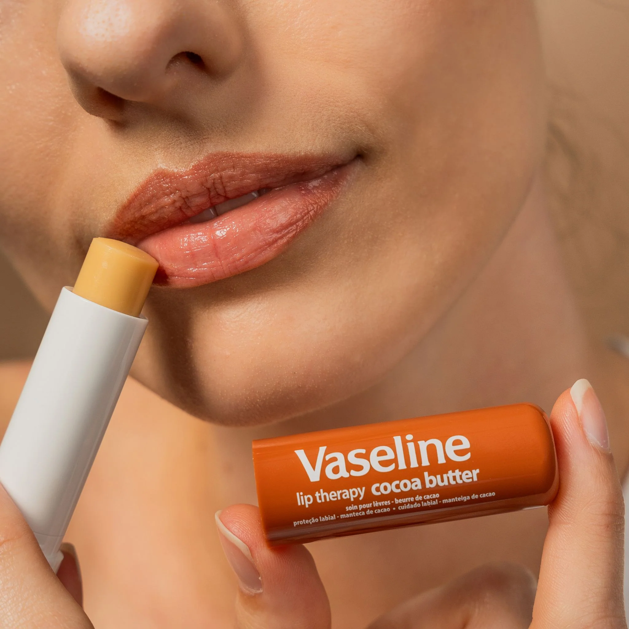 Vaseline Lip Therapy Cocoa Butter | Getönter Lippenbalsam, Lippenstift mit Kakao und Sheabutter - Image 5
