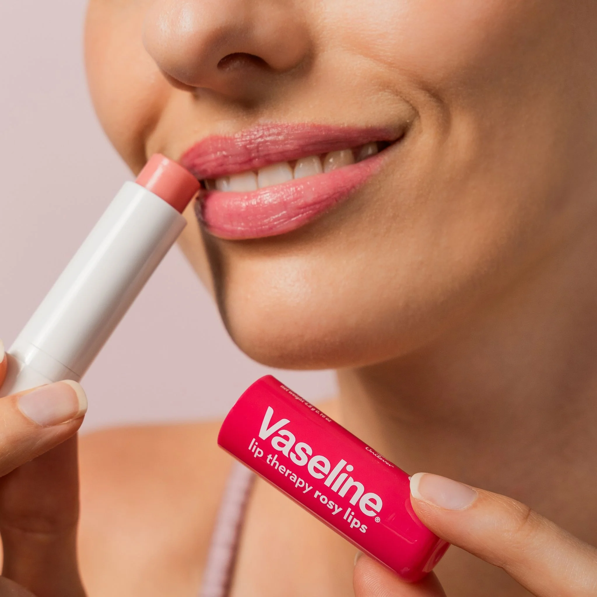 Vaseline Lip Therapy Rosy, Getönter Lippenbalsam, Lippenstift mit Mandel und Rosenöl - Image 20